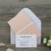 Pink Invitation Card Party Invitation with Envelope Wedding Card Customized 